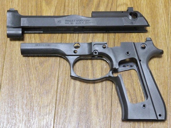 マルシン】 ベレッタM92F CQB/HW 組立キットモデル 【モデルガン