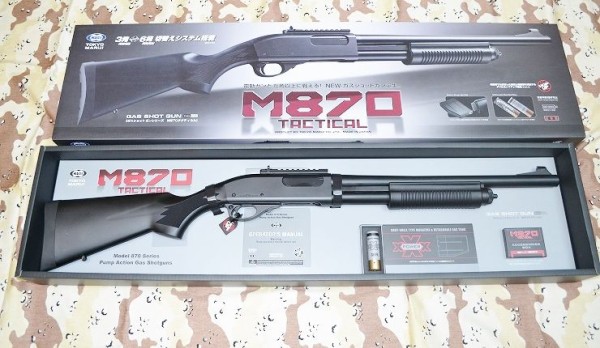 東京マルイ M870 Tactical ショットガン　（おまけ付き） 東京マルイ】M870 TACTICAL ガスショットガン【レビュー】 : Airsoft