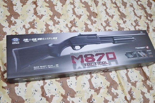 (11/4まで値引き中！)東京マルイ　M870タクティカル　ガスショットガン TOKYO MARUI 東京マルイ M870 タクティカル ガスショットガン