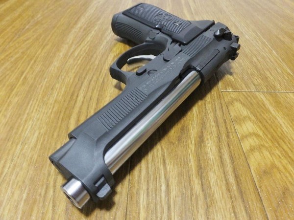 マルシン】 ベレッタM92F CQB/HW 組立キットモデル 【モデルガン