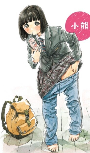 スーパーカブの小熊ちゃんっていう主人公 日常系アニメふぁん