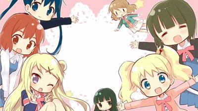 きんいろモザイク 壁紙向け画像 日常系アニメふぁん
