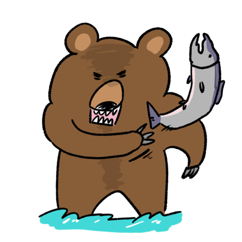 Good Old 卓球 熊の鮭取り 卓球迷宮地下1階