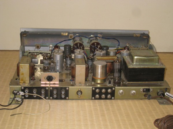 パイオニア真空管ステレオの修理 : 真空管ラジオ修理キッシー工房