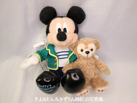 ダッフィーのワンダフル・ヴォヤッジ ぬいぐるみバッジ : きよみたん