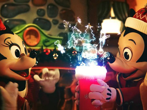 ミッキーの家のクリスマス・デコレーション等 : きよみたん＆かずちん