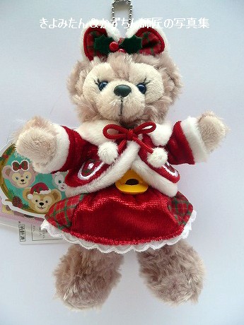 11月2日発売 ダッフィーのクリスマス2016 ぬいぐるみバッジ
