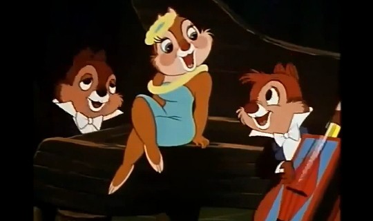 デビュー作では外見の違いがなかったチップとデール トリビア きよみたん かずちん師匠の写真集 ブログ