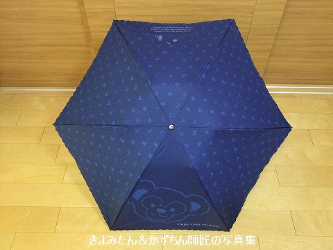 日傘】ダッフィー 晴雨兼用折り畳み傘 日傘 ケープコッド
