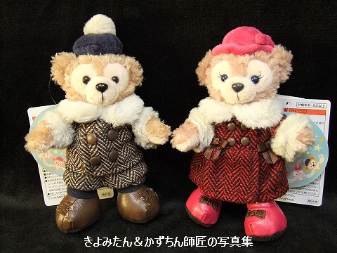 ウィンター・トゥインクリング・タウンのぬいぐるみバッジとチャーム