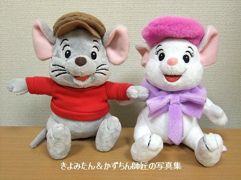 ディズニー ビアンカ バーナード ぬいぐるみ オーナメント