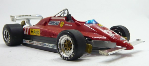 過去作】Ferrari 126C2 PROTAR 1/24 : 五十肩モデラーの気まぐれ製作記