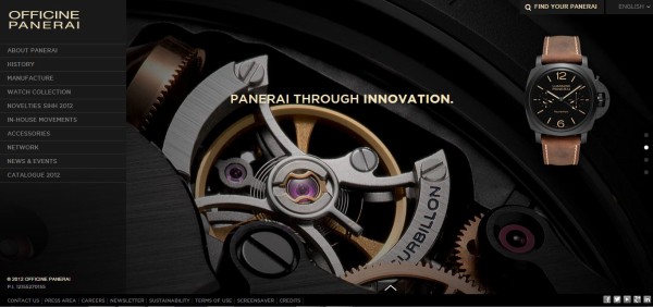 Panerai パネライ パネライ公式サイト リニューアル ベルトのカラ もご覧いただけますよぉ 時計のtanakaブログ 今池本店