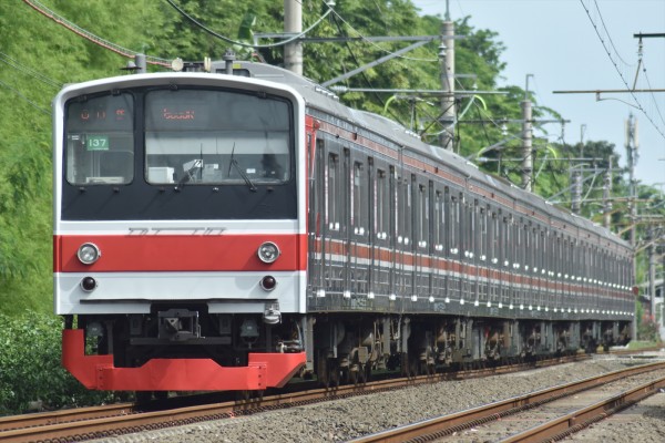 さらば色盲列車】新塗装車も化粧直し!!205系埼京線ハエ26編成暫定8連化