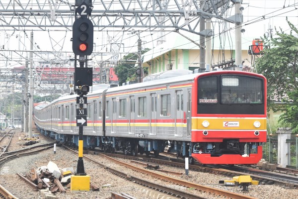 205系武蔵野線M5編成運輸省試運転(4月15日) : JABODETABEK COMMUTERS NEWS