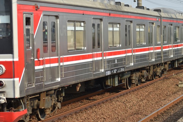 205系武蔵野線M36編成車輪交換、運用復帰 : JABODETABEK COMMUTERS NEWS