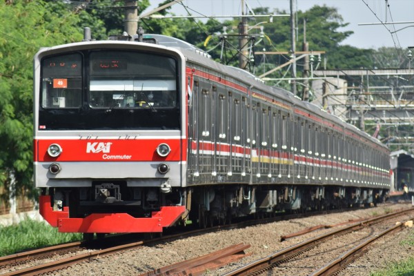 JR東日本 武蔵野線 205系M26編成 ジャカルタ実物幕紅葉柄(レプリカ) 205系武蔵野線M36編成暫定8連化からの12連復帰(組成変更