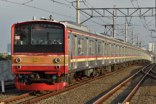 205系武蔵野線M28編成12連復帰&埼京線ハエ22編成暫定8連化