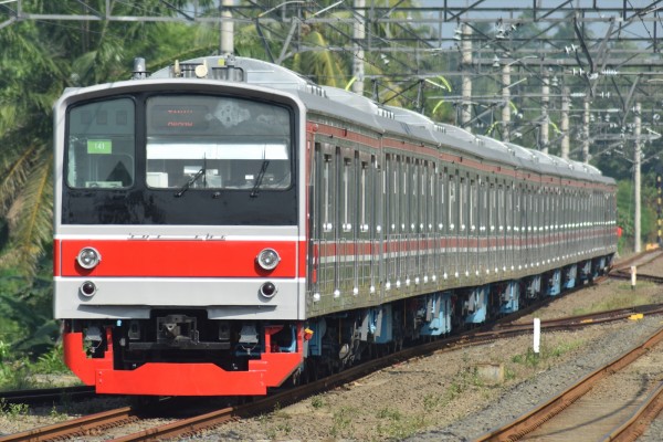 JR東】205系埼京線ハエ22編成全検出場&運用復帰 : JABODETABEK