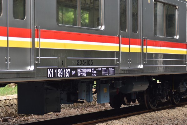 205系武蔵野線M2編成ジャカルタデビュー(5月28日) : JABODETABEK