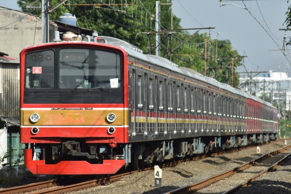約10か月ぶりの・・・】205系武蔵野線M8編成10連復帰
