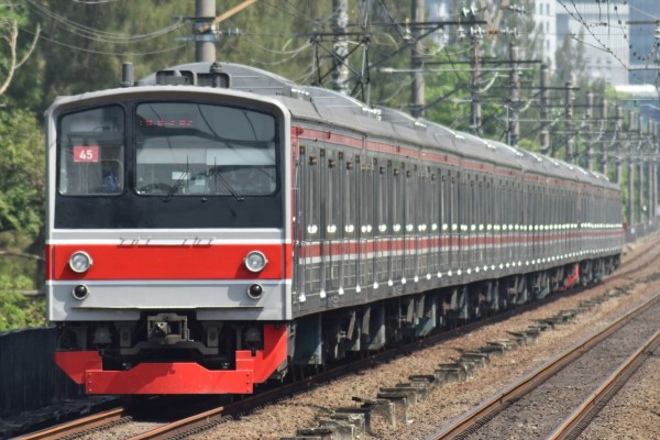 超小ネタです】205系武蔵野線M14編成編成札設置他 : JABODETABEK