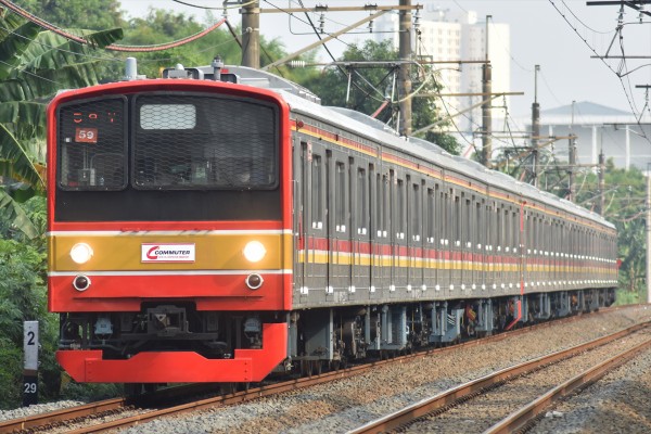 6両+4両】武蔵野線205系M19編成10連化試運転(6月27日) : JABODETABEK