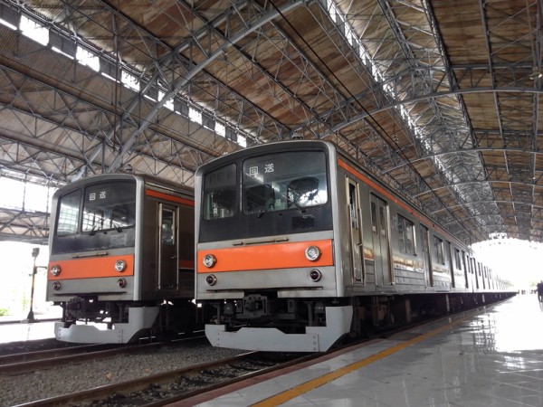 武蔵野線205系M12,M10,M16,M32,M34編成 Yokoso ! Tanjung Priok !!(4月