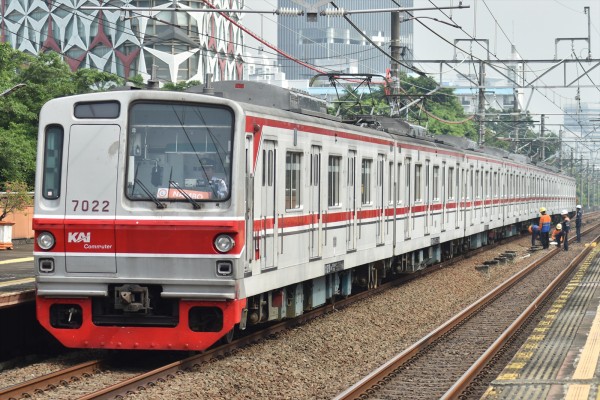 メトロ】7000系7122F休車明け運用復帰 : JABODETABEK COMMUTERS NEWS