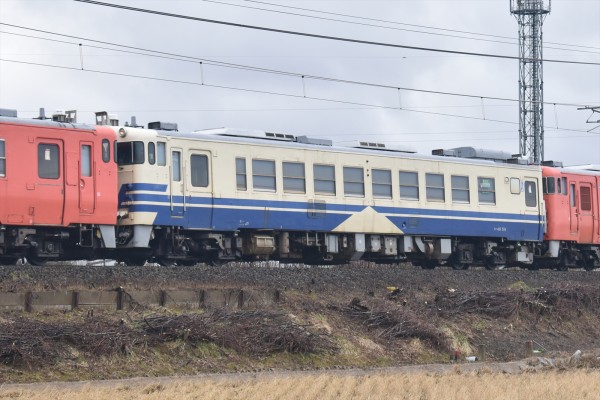 日本国有鉄道　485系交直両用特急型電車　側面方向幕  40コマタイプ（秋アキ） 日本国有鉄道 485系交直両用特急型電車 側面方向幕 40コマタイプ