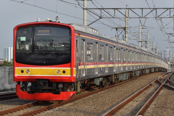 メルヘンも冷房換装?205系武蔵野線M64編成暫定10連化 : JABODETABEK