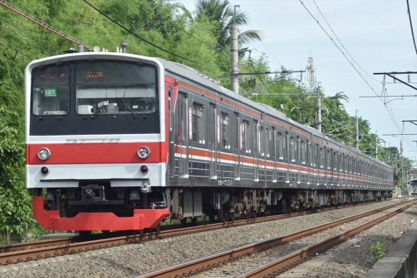 さらば色盲列車】新塗装車も化粧直し!!205系埼京線ハエ26編成暫定8連化