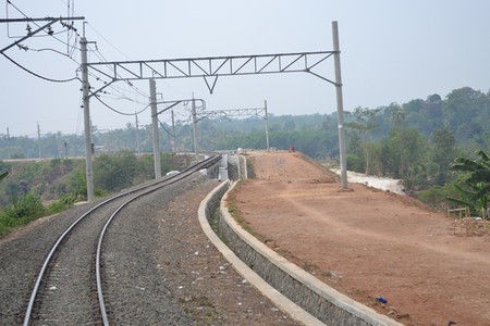 電車は来ないけど・・・)電化区間で一番小さい駅 : JABODETABEK