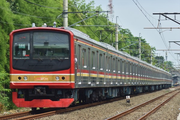 祝!!メルヘンもすっぴんに!!205系武蔵野線M62編成前面防護網撤去 : JABODETABEK COMMUTERS NEWS