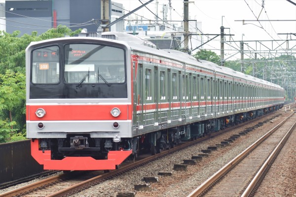 JR東】205系武蔵野線M36編成全検出場&運用復帰(12月7日