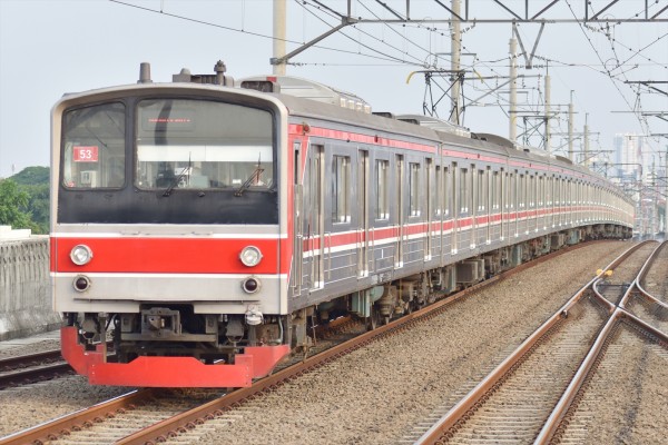 びっくり】205系武蔵野線M30編成、暫定10連化からの暫定8連化
