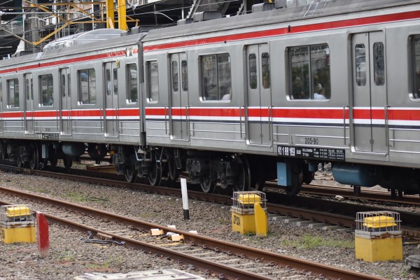 205系 武蔵野線 12月の要検出場編成…205系武蔵野線M27編成12連復帰