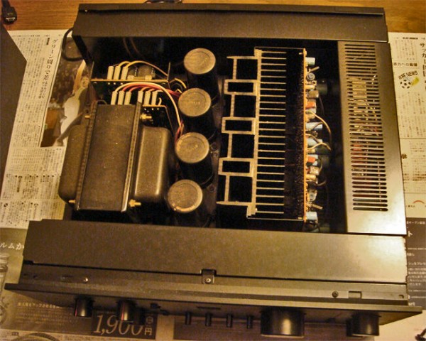 SANSUI AU-D707 最高にカッコイイ アンプ : バチモン隠居 よろず探訪