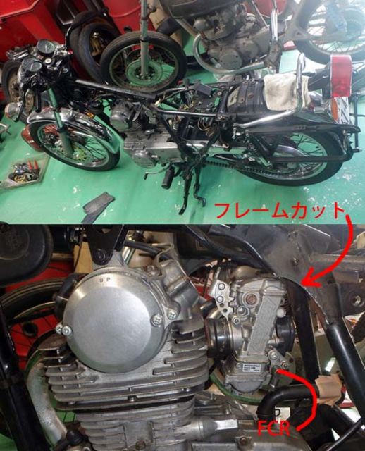 Z200 徒然雑記 強化月間7 PW26 から FCR キャブレター へ : バチモン隠居 よろず探訪