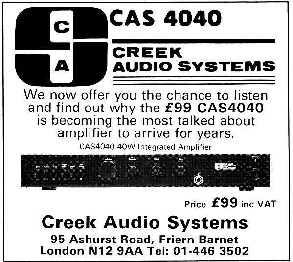 オーディオ探訪 「音楽」か「ボン！」か CREEK4040 s2 s3 に思う : バチモン隠居 よろず探訪