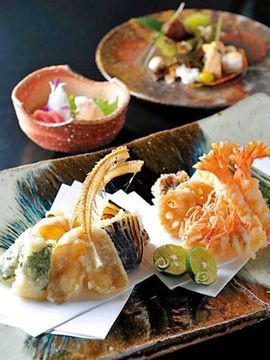 料理旅館 天ぷら吉川 京野菜の天ぷらはいかがですか