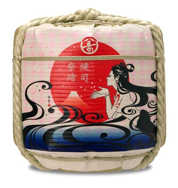 加藤晴彦オリジナル焼酎空瓶 （見出し）