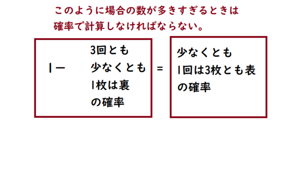 春休み自主トレ2月25日確率コイン 中学 数学 理科の復習サイト