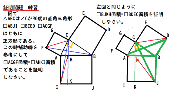 数学 大切な証明問題 1年2年3年共通 中学 数学 理科の復習サイト