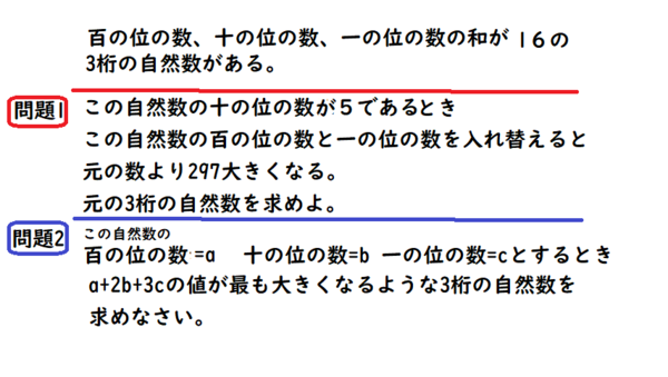 難問も体験必須 3桁の整数の問題 1年2年3年 中学数学 理科 寺子屋塾の復習サイト