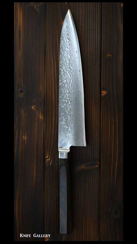 高村作 180mm 牛刀 打雲