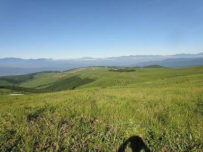 霧ヶ峰 車山肩 車山 蝶々深山 八島ヶ原湿原 沢渡 車山肩 青空がすき