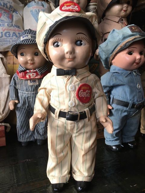 1940年代 バディーリー BUDDY LEE コカコーラ　セールスマン BuddyLeeコカ・コーラバディーリードール ブラウンカラー 当時