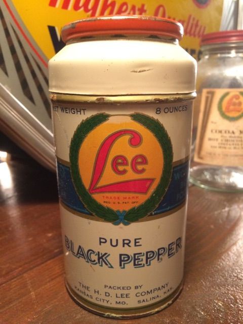 雑貨 ビンテージ Lee スパイス缶