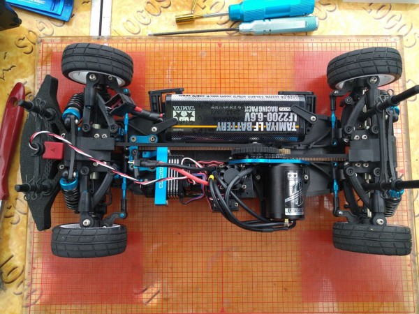 モーター　サーボ　受信機　ESC付　タミヤ　M07タミチャレ仕様 タミチャレ in PowerOn GT：TA08、M：M07 : つねきちのRCblog